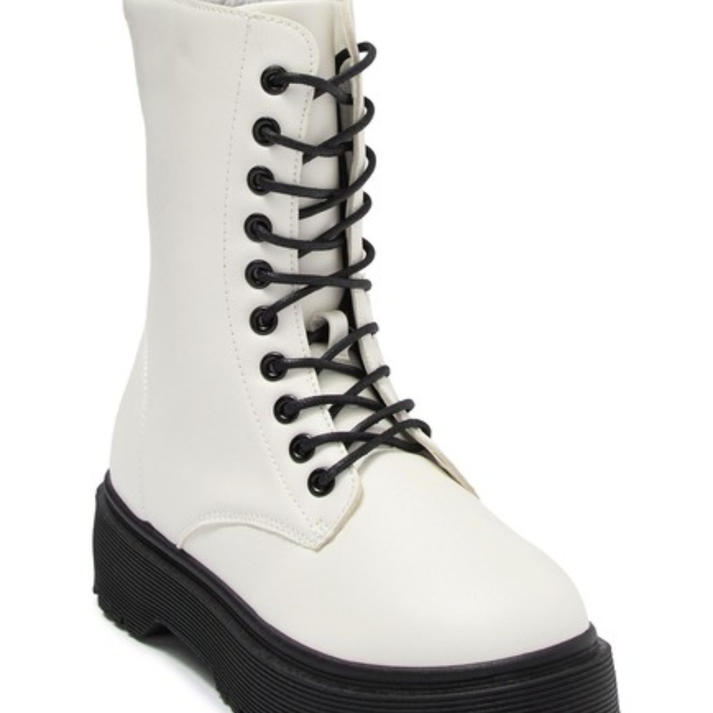 Rani Lace-Up Combat Boot